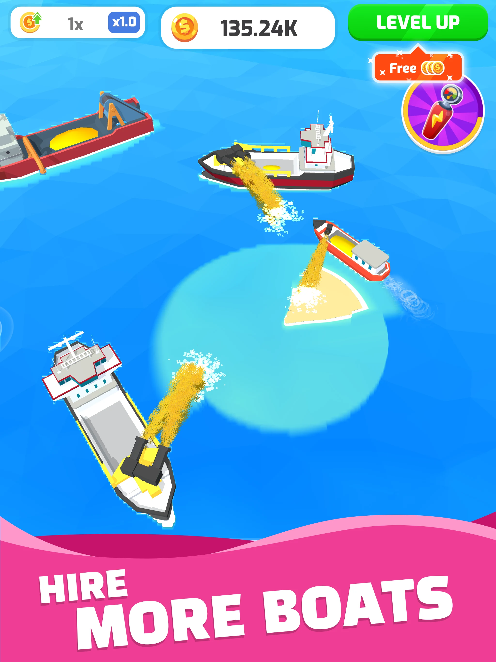 Idle Island Inc screenshot